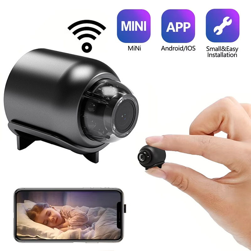 Home Cinema Wireless - Mini-Kamera 1080P Full HD WiFi Drahtlose