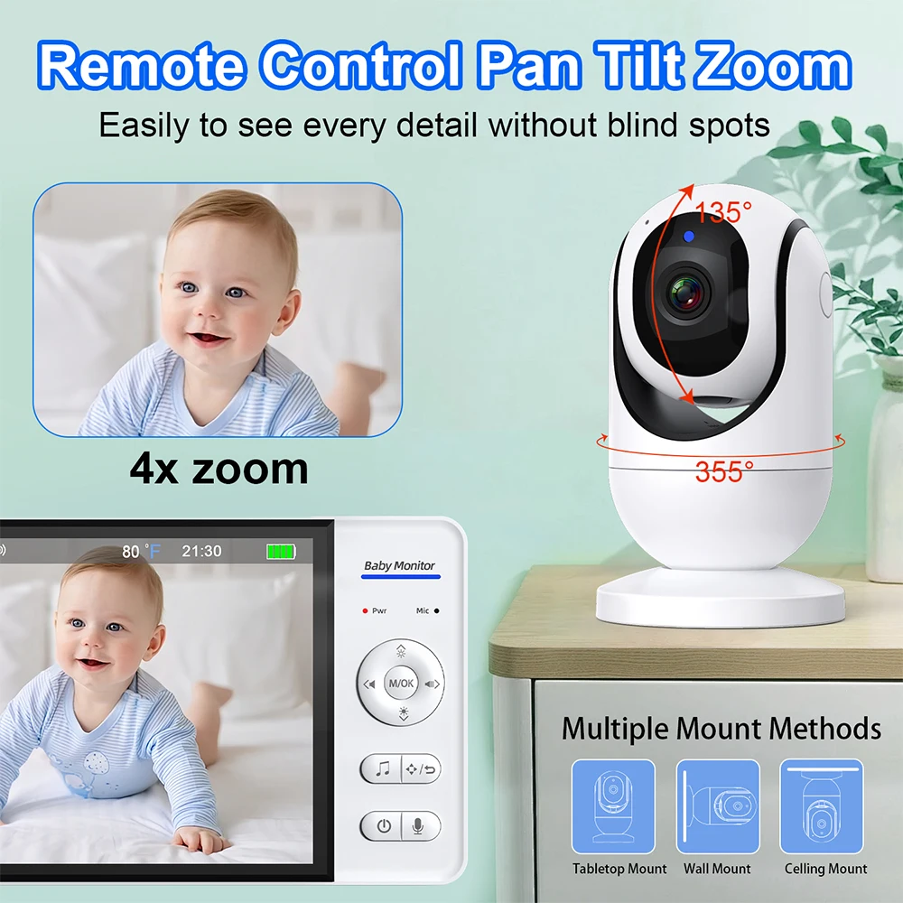 7,0'' Video Baby Monitor 720P  – Home Cinema Wireless Bewertung und Preis