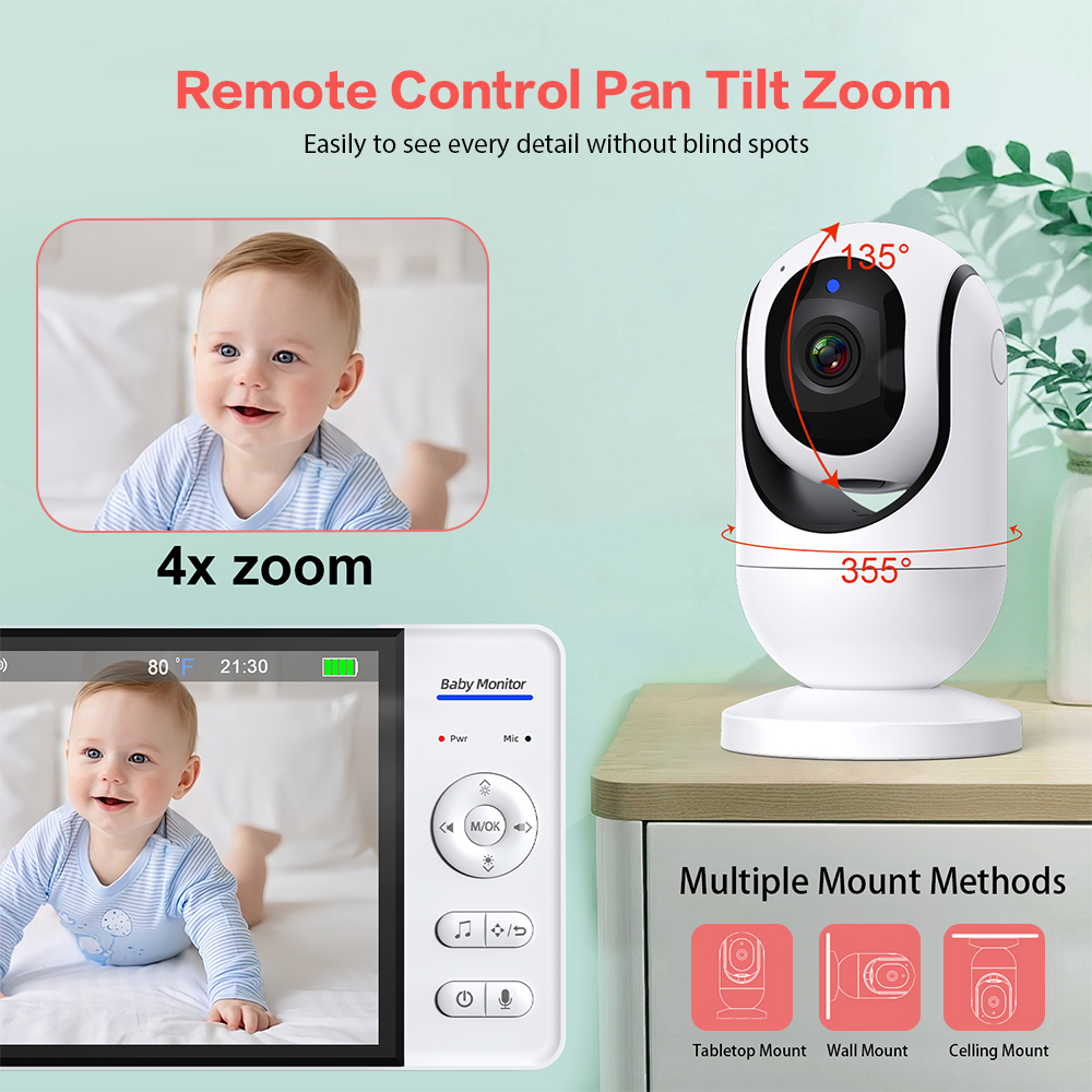 Video Baby Monitor 7'' 1080P H – Home Cinema Wireless Bewertung und Preis