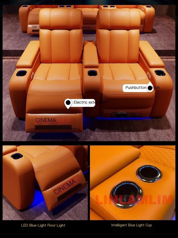 MANBAS Luxus-Elektro-Kinosesse – Home Cinema Chairs Bewertung und Preis