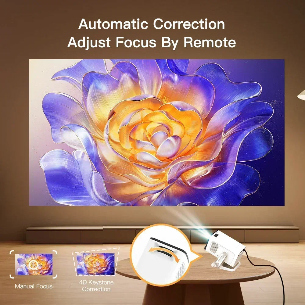 Mini-Projektor Wifi6 und BT5.4 – Home Cinema Tv Bewertung und Preis