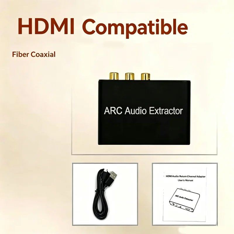 4K HDMI-kompatibler ARC-Audio- – Audio Home Cinema Bewertung und Preis